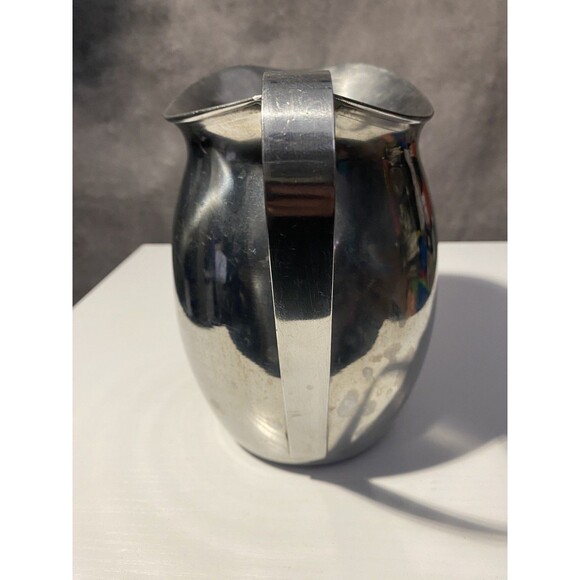 Vintage 18/8 Stainless Steel Water Pitcher - Open Spout - Picture 2 of 8